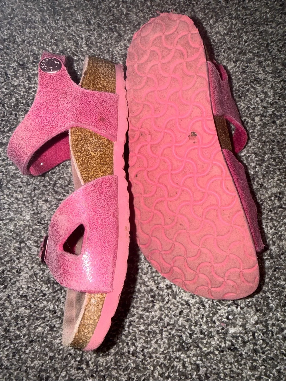 Birkenstock sparkling pink